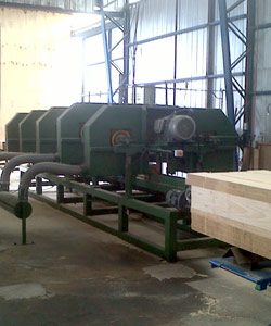 Madera dimensionada en INDUPAK